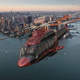 Illustration for article titled The Bell 525 Helicopter Cabin Looks Like A Throne Room From iStar Wars/i